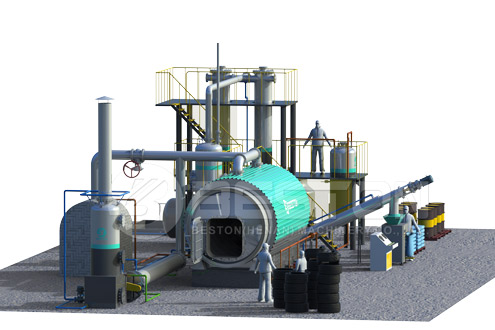 Beston Tyre Pyrolysis Equipment