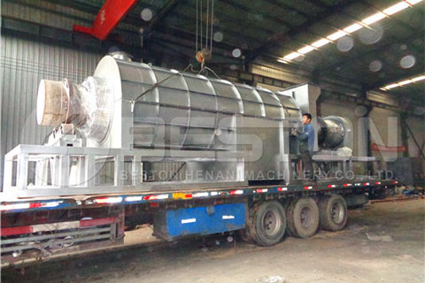 Charcoal Making Machine to Ghana