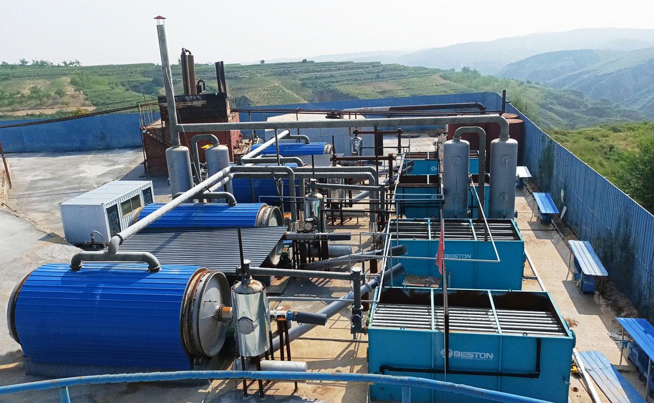 Installation Site of Beston Thermal Desorption Unit